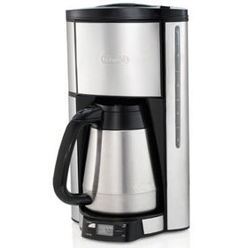 DeLonghi 10-Cup Stainless Steel Drip Coffee Maker with Double-Walled Carafe