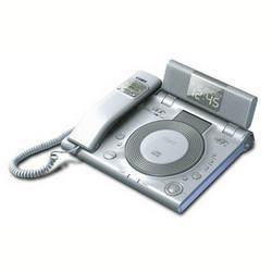 AM/FM CD Alarm Clk Radio w/Telalarm 
