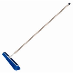 BROOM FLOOR 23IN. BLUE FINE BRISTLE 4/PACK