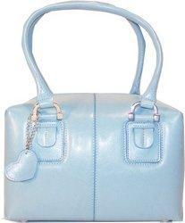 Rina Rich Bento Box Handbag - Blue