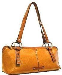 Rina Rich Compact Handbag - Camel