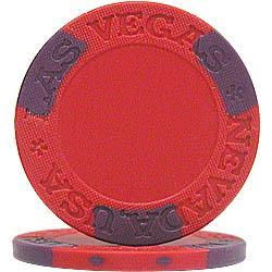 100 LAS VEGAS EDGE SPOT NEXGEN&#153; Poker Chips - Red