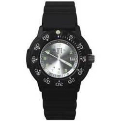Dive Watch, Resin Case/Bezel, PU Band, White Facedive 