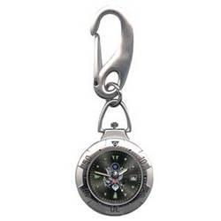 Belt Watch, Chrome, Military, US Army Logo, Black Facebelt 