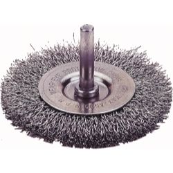 CRIMPED WIRE WHEEL BRUSH, 3\"crimped 