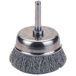 CUP BRUSH, 2 1/2\", CRIMPED WIREcup 
