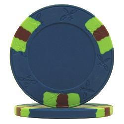 100 NexGen&#153; Lucky Bee Edge Spot Poker Chips - Blue