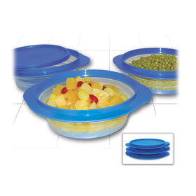 Set of 3 Collapsible Storage Containers - easy food storage