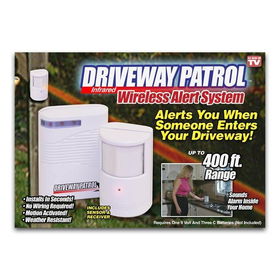 Driveway Patrol Infrared wireless home security alarm system