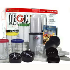 Magic Bullet Express 17-Piece High-Speed Blender Mixing Syst