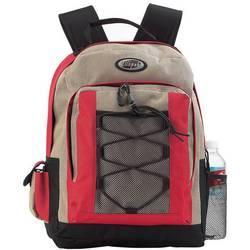 Extreme Pak&trade; Taupe and Red Multi-Use Backpackextreme 