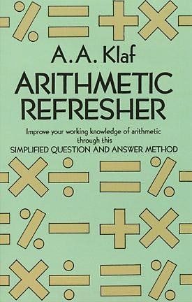 Arithmetic Refresherarithmetic 