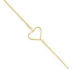Genuine 10K Gold Hearts Ankletgenuine 