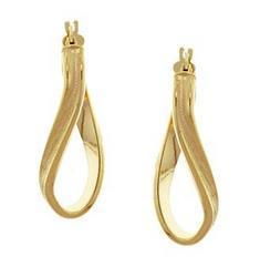 Solid Gold Hoop Earrings