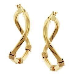 Solid Gold Hoop Earrings