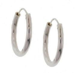 Sterling Silver Hoop Earringssterling 