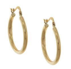 Gold Hoop Earrings