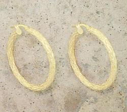 Large 14K Gold Hoop Earringsgold 