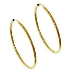 14K Gold Large Classic Hoop Earringsgold 