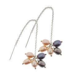 Freshwater Pearl 14K Gold Dangle Earringsfreshwater 