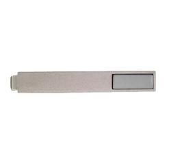 Men's Rhodium Electroplated Tie Clipmen 
