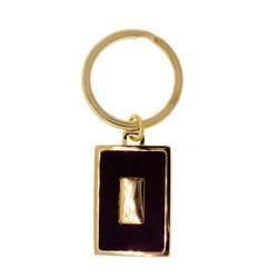 Men's Gold Electroplated Keychainmen 