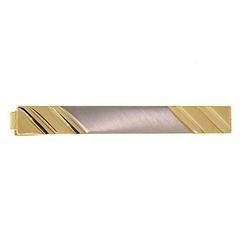 Men's Rhodium Gold Electroplated Tie Clipmen 