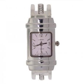 Ladies Stainless Steel Bangle Fashion Watch 7in Longladies 