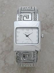 Stainless Steel Backed Designer Bangle Watchstainless 