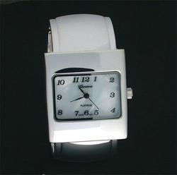 Stainless Steel Backed Designer Bangle Watchstainless 