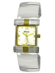 Stainless Steel Backed Designer Bangle Watchstainless 