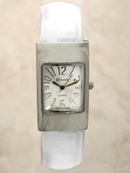 Stainless Steel Backed Designer Bangle Watchstainless 
