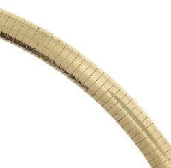 6mm Omega 14K Genuine Gold 16-inch Necklaceomega 
