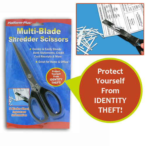 Multi-Blade Shredding Scissor - Paper Shredder