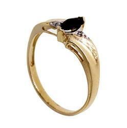 Marquise Cut Sapphire Solid Gold Ringmarquise 