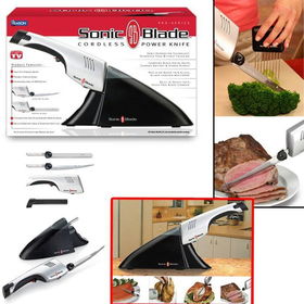 Sonic Blade Cordless Power Knife with accessoriessonic 