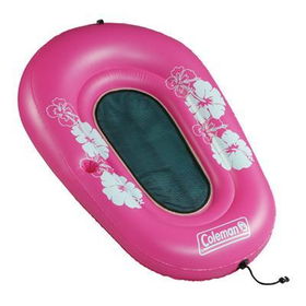 Pink Mesh Water Lounger