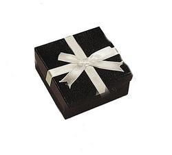 Black High Fashion Ring Gift Boxblack 