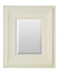 Bar Harbour White Rectangle Mirror 3202