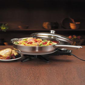 12" 1250W Electric Skillet SSelectric 