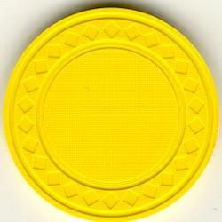 100 Super Diamond Clay Composite Chips - Yellowsuper 