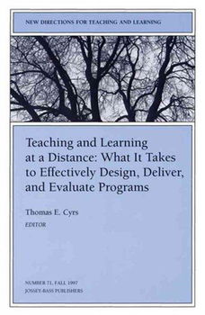 Teaching and Learning at a Distanceteaching 