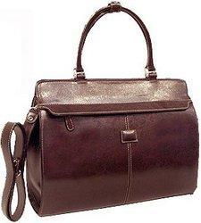 Rina Rich Woman's Briefcase with Shoulder Strap