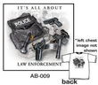 It's All About Law Enforcement T-Shirt (White)