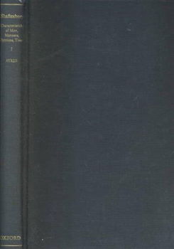 Characteristicks of Men, Manners, Opinions, Timescharacteristicks 