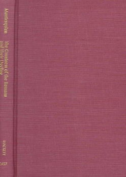 Considerations on the Causes of the Greatness of the Romans and Their Declineconsiderations 