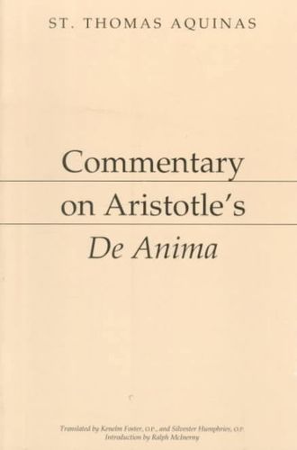 Commentary on Aristotle's De Animacommentary 