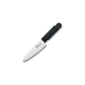 K5 Kitchen Knife, Black Kraton Handle, Plainkitchen 