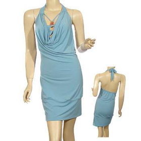 Ladies Plus Size Halter-Draped Cowl Dress Case Pack 6