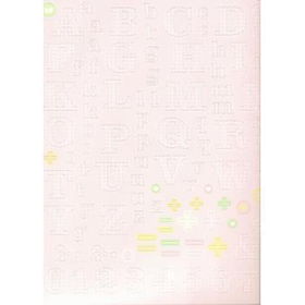 Scrapbooking Sticker Sheets - Bliss Girl Alphabet Case Pack 24